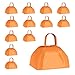 Windy City Novelties Metal Cowbell Novelty Noise Makers - 3 inch - 12 Pack - Orange