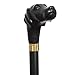 Black Lab Dog Head Walking Cane Hand Crafted in Italy