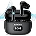 Blackview Wireless Noise Canceling Earbuds in Ear Headphones Wireless Bluetooth 5.3, Ear Buds Built-in Mic Sports Earbuds IPX7 Waterproof,56H Playtime LED Power Display for Android/iOS Phone