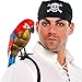 Pirate's Realistic Multicolor Parrot - 18.5' x 6.5' (Pack Of 1) - Lifelike Companion For Pirate Costumes