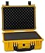 multicomp PRO 17' Yellow Weatherproof Equipment Case, made of Polypropylene Plastic with Foam Insert, 16.5' X 13' X 7'