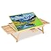 2000-piece Large Wooden Puzzle Table with Foldable Legs & 8 Sorting Drawers & Hard Cover,4-Level Adjustable Tilting Jigsaw Puzzle Board with Non-Slip Felt Surface,30''x41''