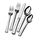 Mikasa, Harmony Flatware Service for 12, 65 Piece Set, 18/10 Stainless Steel, Silverware Set with Serving Utensils