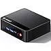 Beelink Mini PC SER5 Pro 5800H, AMD Ryzen 7 5800H(Up to 4.4GHz), 16GB DDR4 1TB M.2 PCIe3.0 SSD High-Performance Mini Computers, Support 4k Triple Display/ WiFi6/ BT5.2/ 1000Mbps LAN Home/Office