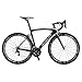 SAVADECK Carbon Road Bike,HERD6.0 T800 Carbon Fiber 700C Road Bicycle with Shimano 105 22 Speed Groupset Ultra-Light Carbon Wheelset Seatpost Fork Bicycle (Black Grey, 52cm)