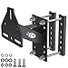 Homydom Spare Tire Carrier, Spare Tire Bracket for Trailer, Mounts to Your Trailer Powder Coat Fits 4 & 5 & 6 Lugs Trailer Wheels on 4', 4.25', 4.5', 4.75', 5', 5.5' and 6' Bolt Patterns Black