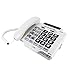 ClearSounds CSC500 Amplified Landline Phone with Speakerphone and Photo Frame Buttons - Up to 30dB Amplification, T-Coil Hearing Aid Compatible