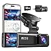 REDTIGER Dash Cam Front Rear, 4K/2.5K Full HD Dash Camera for Cars, Included 32GB Card, Built-in Wi-Fi GPS, 3.16” IPS Screen, Night Vision, 170°Wide Angle, WDR, 24H Parking Mode(F7NP)