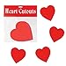 Beistle Printed Heart Cutouts, 4”, Red, 10 Piece Pack