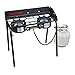 Camp Chef Explorer Two-Burner Stove - Portable Camping Cooking Stove for Outdoor Cooking - 448 Sq In Cooking Area - 14'