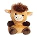 Aurora® Adorable Palm Pals™ Hubert Highland Cow™ Stuffed Animal - Pocket-Sized Play - Collectable Fun - Brown 5 Inches