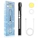 CAVN Rechargeable Pen Light with Pupil Gauge LED Penlights for Nurses Doctors, Warm/White Light, USB Rechargeable Medical Penlight Gifts for Nurses Nursing Student (Black)