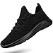 Feethit Mens Slip On Walking Shoes Lightweight Breathable Non Slip Running Shoes Comfortable Fashion Sneakers for Men Black Size 11