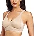 Playtex Women's 18 Hour Seamless Smoothing Full Coverage Bra US4049, 38D, Nude