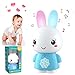 alilo Bunny Music and Stories Audio Player, Educational Toys for Toddlers & Preschoolers, Screen-Free Listening Imagination Building,White Noise for Kids (Honey Bunny, Blue)