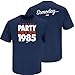 Someday... I Wanna Party Like It's 1985 T-Shirt for Chicago Football Fans (SM-5XL) (Navy Short Sleeve, Large)