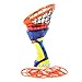 Zoom-O Flying Disc Launcher w/Catch Net | Catch and Shoot Plastic Discs Up to 100 Feet in Air | Fun Outdoor Toy for Boys and Girls