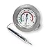 Cooper-Atkins 6142-58-3 Vapor Tension Panel Thermometer with Front Flange, Back Connect, NSF Certified, 2' Dial, 20' 4' Capillary with Bulb, -40/60°F or -40/15°C Temperature Range