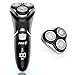 MAX-T Corded and Rechargeable Cordless Electric Shaver with Pop-Up Trimmer (Included Original Rotary Shaver Replacement Head and Wall Adapter)