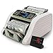 KOLIBRI KBR-500 Money Counter Machine Mixed Denomination | Business Grade Cash Counter Machine w/Advanced IR/UV/MG/MT/Counterfeit Detection, Multi-Currency (USD CAD MXN GBP EUR)