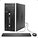 HP Compaq 6300 Pro Minitower PC - Intel Core i5-3470 3.2GHz 8GB 500GB DVDRW Windows 10 Pro (Renewed)