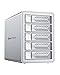 Yottamaster VN500C3 5 Bay Hard Drive Enclosure, 10Gbps Daisy-Chain 5 Bay DAS, Aluminum USB C DAS Enclosure Support 110TB (5x22TB), Max Up to 330TB for 2.5' & 3.5' SATA HDD/SSD (Diskless)