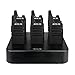 Retevis RT22 Walkie Talkies Rechargeable Hands Free 2 Way Radios Two-Way Radio(6 Pack) with 6 Way Multi Gang Charger