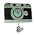 Allen Designs Vintage Camera Pendulum Wall Clock
