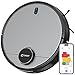 Coredy SL200 Robot Vacuum, Cutting-Edge Laser Navigation, 2600Pa Turbo Suction, 450ml Dustbin, 120mins Runtime, Mapping x 5, Wi-Fi/Alexa Robotic Vacuum Cleaner, Cleans Floors and Carpets, Pets Hair