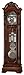 Howard Miller Fesler Grandfather Clock 547-049 – Rustic Cherry with Single-Chime Movement