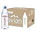 Evian Natural Spring Water, 1 L bottle, 12 pack