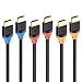 Cable Matters [Ultra High Speed HDMI Certified] 3-Pack 48Gbps 8K HDMI Cable 6.6 ft / 2m with 8K@60Hz, 4K@240Hz and HDR Support for PS5, Xbox Series X/S, RTX3080/3090, RX 6800/6900, Apple TV