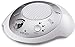 Homedics SoundSleep White Noise Sound Machine, Silver, Small Travel Sound Machine with 6 Relaxing Nature Sounds, Portable Sound Therapy for Home, Office, Nursery, Auto-Off Timer, by Homedics