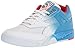 PUMA Unisex-Adult Palace Guard Sneaker, White-Indigo Bunting-High Risk Red, 9 M US