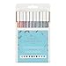 Erin Condren 10-Pack Colorful Fineliner Pens. Including Marigold, Garnett, Amethyst, Dusk, Cerulean, Aquamarine, and More for Color-Coding, Bullet Journaling or Schedules
