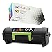WorkPlus Remanufactured for Lexmark 50F1U00 501U Toner Cartridge for MS510 MS510dn MS610dn MS610 MS610de MS610dtn MS610dte Printer(1XBlack 20,000 Pages )