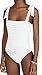 MINKPINK Women's Constance Ruched One Piece Swimsuit, White, M