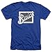 Buick Distressed Emblem Unisex Adult Heather T Shirt for Men and Women, Large Royal Blue