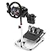 Extreme Simracing Wheel Stand Cockpit SPRO - White Edition Racing Simulator For Logitech G25, G27, G29, G920, Thrustmaster And Fanatec - Extremely Compact