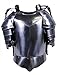 NauticalMart Medieval Times Shoulder Guard Steel Breastplate Warrior Knight Armor