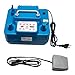 iDili AC 110V B312N Electric Balloon Pump Timing Quantitative Professional Double Hole Inflator with Memory Function Foot Switch 800W (Blue)