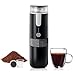 Coastacloud Portable Espresso Maker, Electric Travel Coffee Machine Non-Heating Version Compatible with K Cup Capsules & Ground Coffee for Office Travel Camping Outdoors