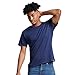 Russell Athletic Mens Dri-power Cotton Blend Short Sleeve Tees, Moisture Wicking, Odor Protection, Upf 30+, Sizes S-4x T-Shirt, Navy, X-Large US