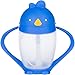 Lollaland Weighted Straw Sippy Cup for Baby: Lollacup - Transition Kids, Infant & Toddler Sippy Cup (6 months - 9 months) | Shark Tank Products | Lollacup (Brave Blue)