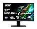 Acer KB272 EBI 27' IPS Full HD (1920 x 1080) Zero-Frame Gaming Office Monitor | AMD FreeSync Technology | Up to 100Hz Refresh | 1ms (VRB) | Low Blue Light | Tilt | HDMI & VGA Ports,Black