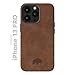 BLACKBROOK by Burkley Case iPhone 13 Pro Leather Case MagSafe Compatible - Barlow Full Grain Leather Case for iPhone 13 Pro (6.1') - Protective, Luxurious & Soft Snap-on Back Cover with Metal Buttons