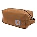 Carhartt Durable Organizer, Pack Essentials W/The PFAS Free Toiletry Bag W/Water Resistance, Travel Kit Brown, One Size