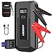 ANSODY S7 Car Battery Jump Starter(Up to 10L Gas or 8L Diesel Engine), 3000A Jump Starter Battery Pack with Jump Leads, LED Flashlight, Jump Box for 12V Vehicles Pickup SUV Motorcycle Gray