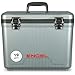 Engel UC19 19qt Leak-Proof, Air Tight, Drybox Cooler and Small Hard Shell Lunchbox for Men and Women in Silver