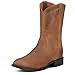 Ariat Mens Heritage Roper Western Boot Distressed Brown 10.5 Wide